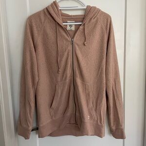 Billabong fleece full zip hoodie